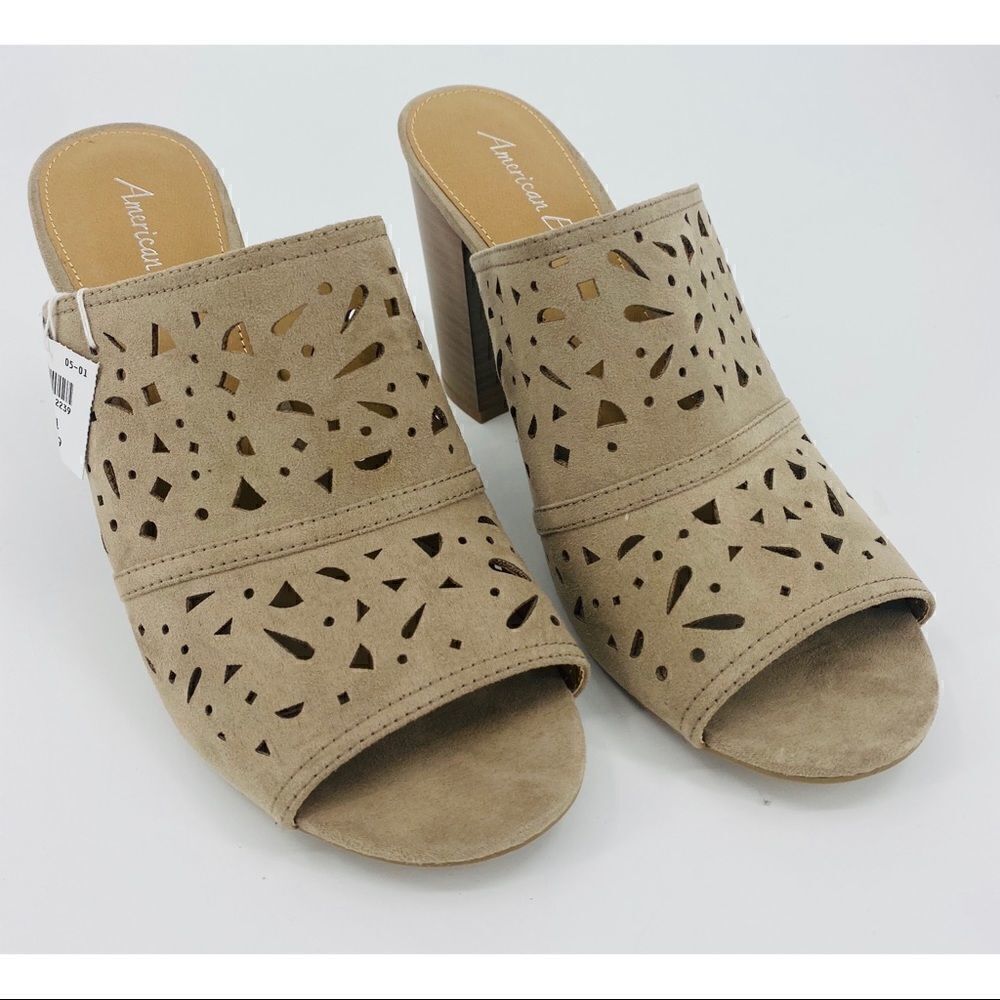 American eagle block heel sandal‎
